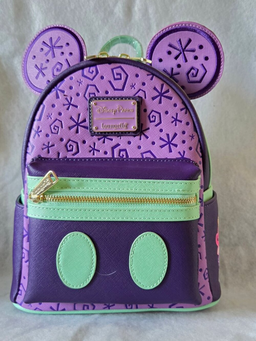 NWT Mickey’s Main Attraction Mad Tea Party Loungefly
